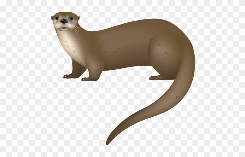 Otter-bg - Otter Clipart #17054