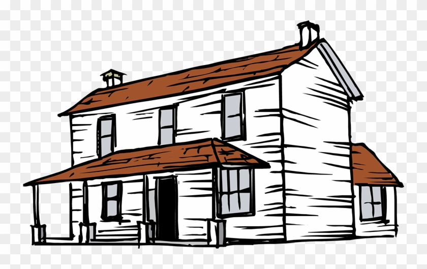 House Clip Art Clipart Clipart Image - Farmhouse Clipart #17072