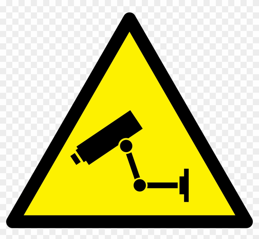 Caution Alien Clipart, Vector Clip Art Online, Royalty - Security Camera Clipart #17083