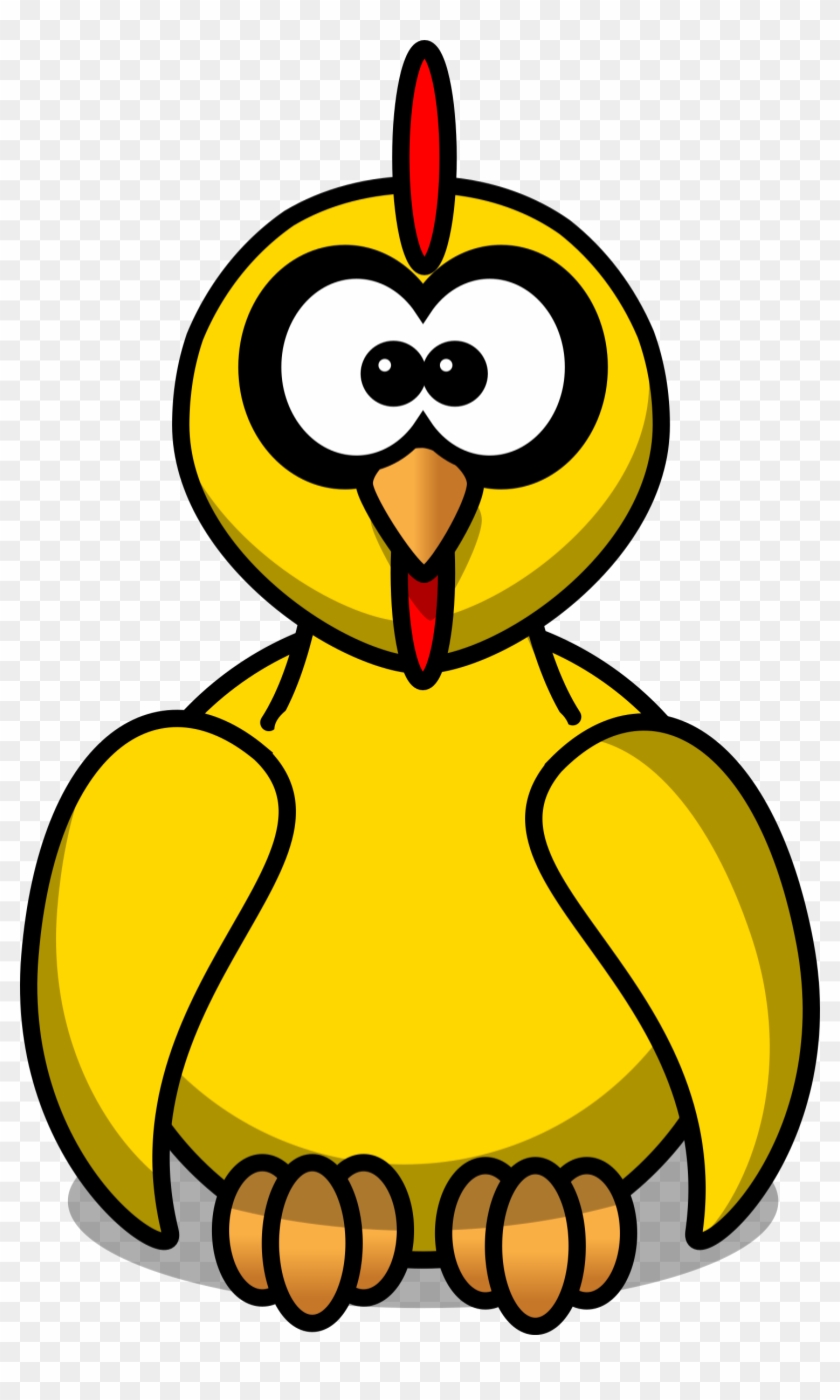 Cartoon Chicken Clip Art - Cartoon Chick Clip Art #17081