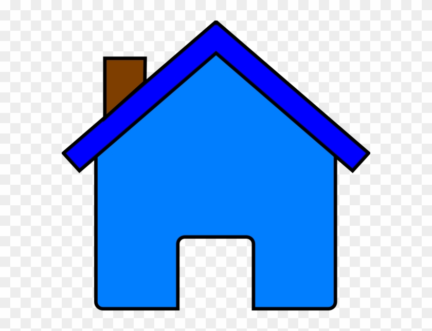 School House Clip Art - Colored House Clipart #17109