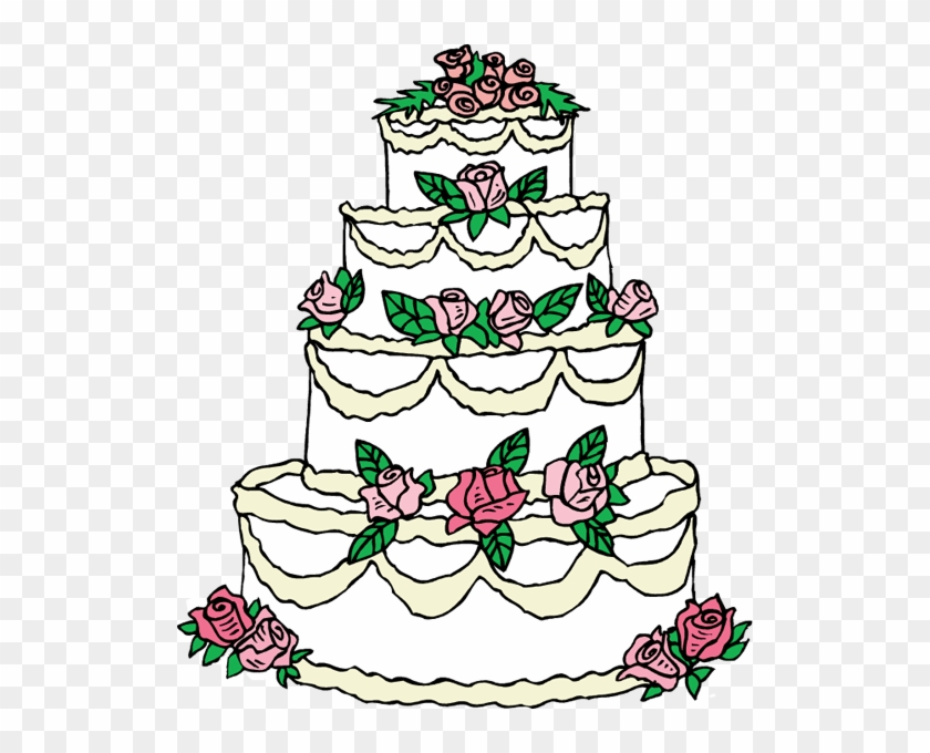 Elegant Wedding Cake Clip Art Free Clipart Images - Wedding Cake Clip Art #17185