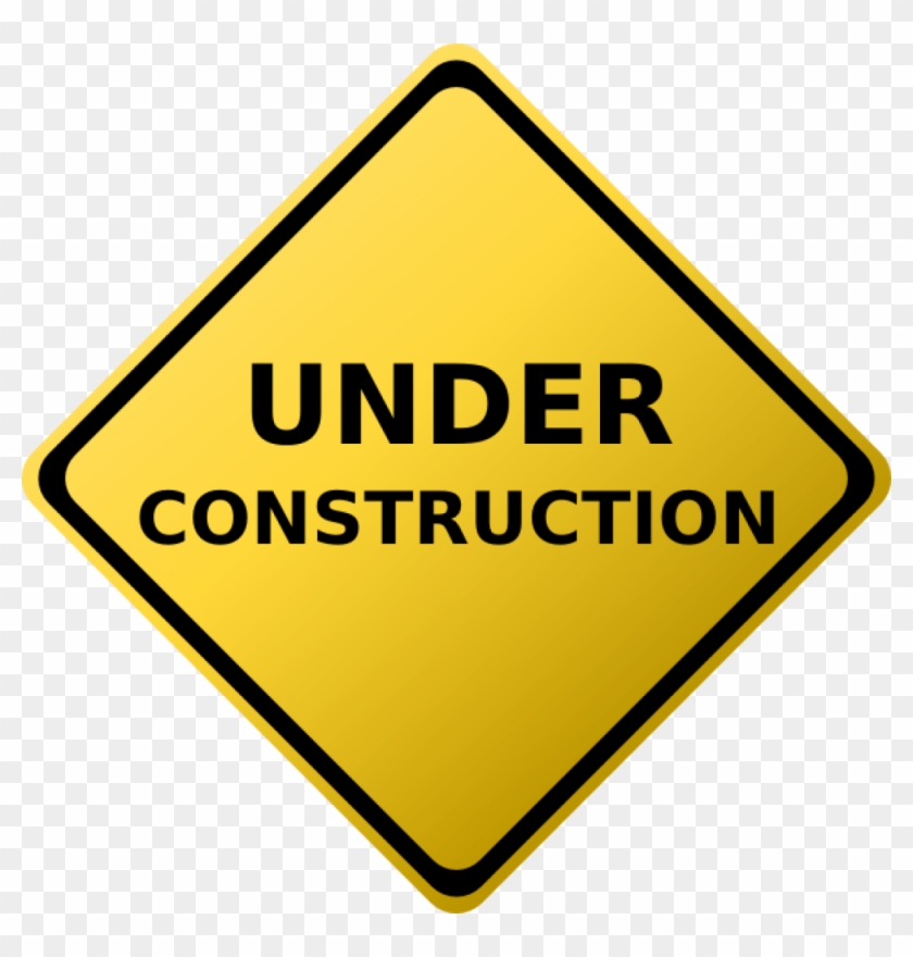 Construction Clipart Under Construction Sign Clip Art - Safety In The Workplace #17197