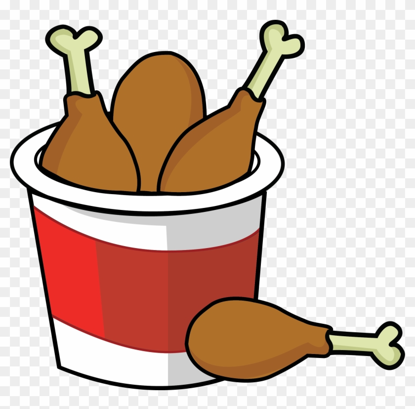 Bucket Of Fried Chicken Clipart - Bucket Of Fried Chicken Clipart #17251