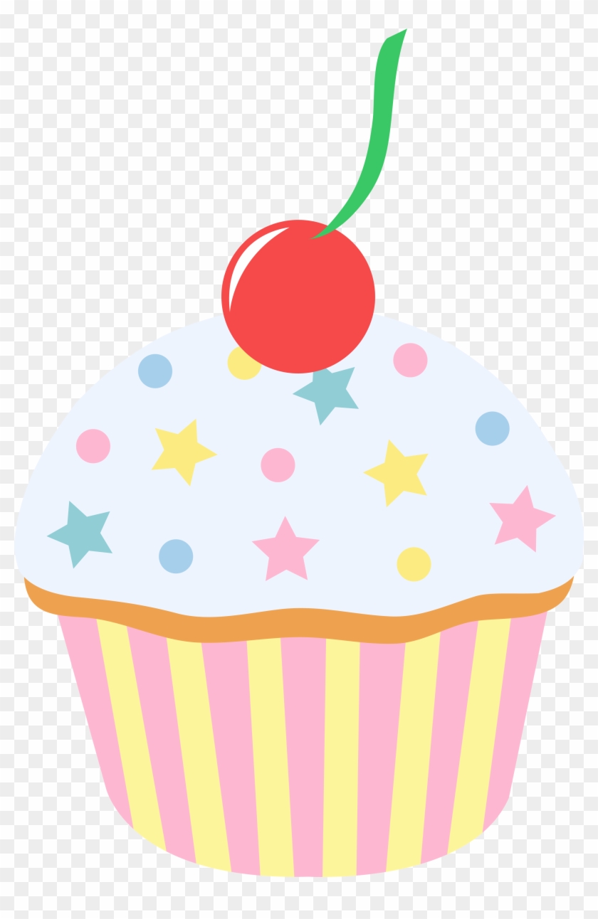 Cakes Clip Art - Cute Cupcake Cartoon #17304