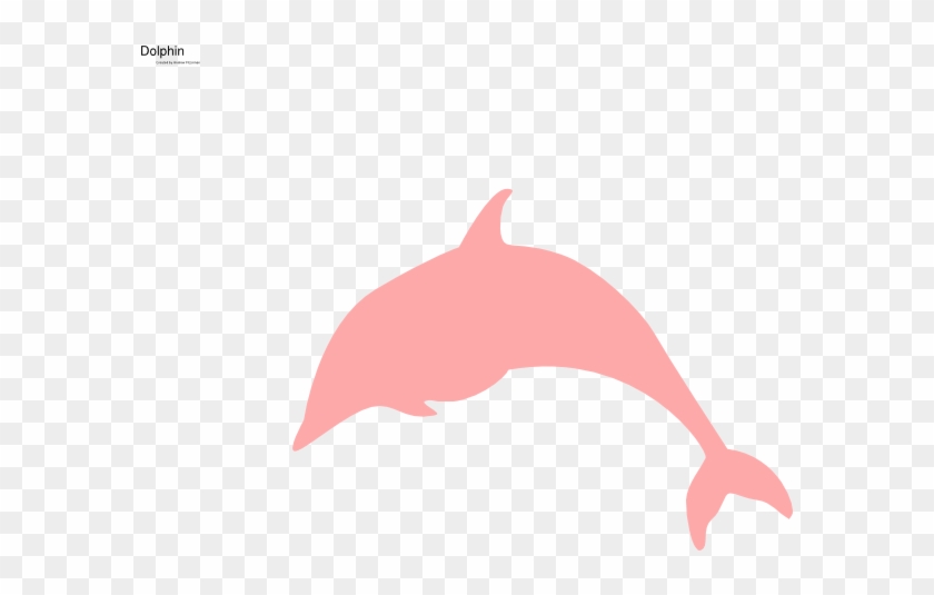 Dolpin Pink Clip Art - Pink Dolphins Transparent Clipart #17364