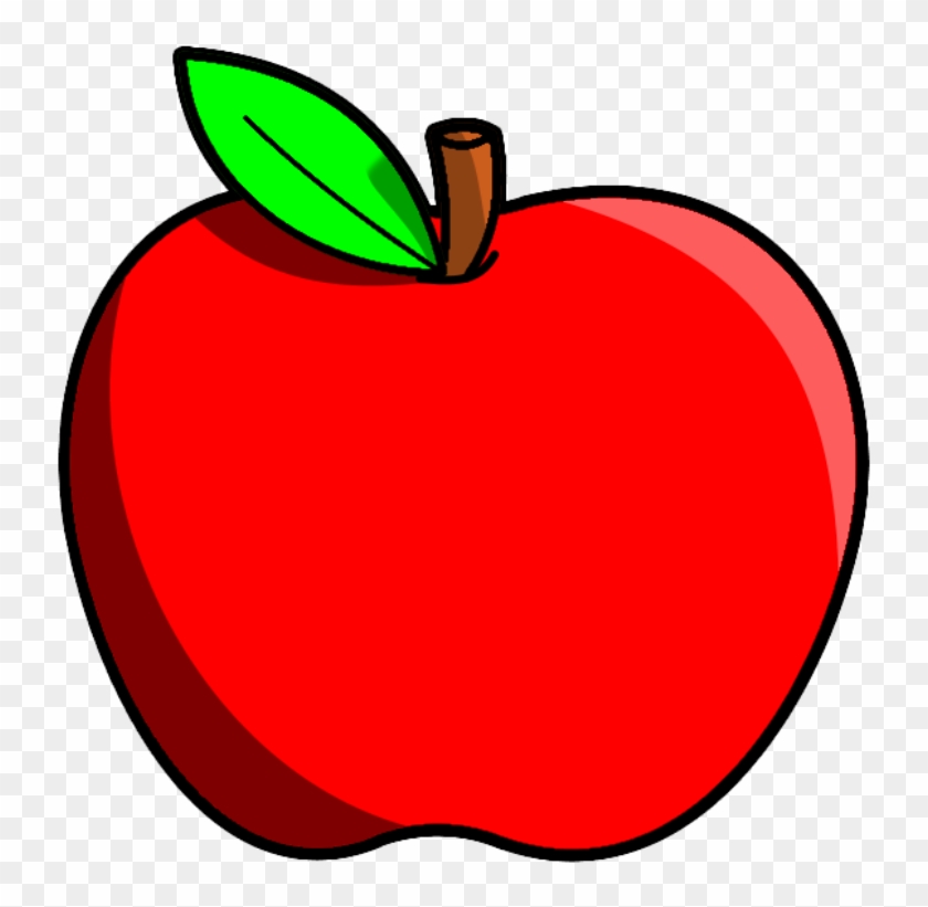 Red Apple Fruits Png Transparent Images Clipart Icons - Transparent  Background Apple Clipart - Free Transparent PNG Clipart Images Download