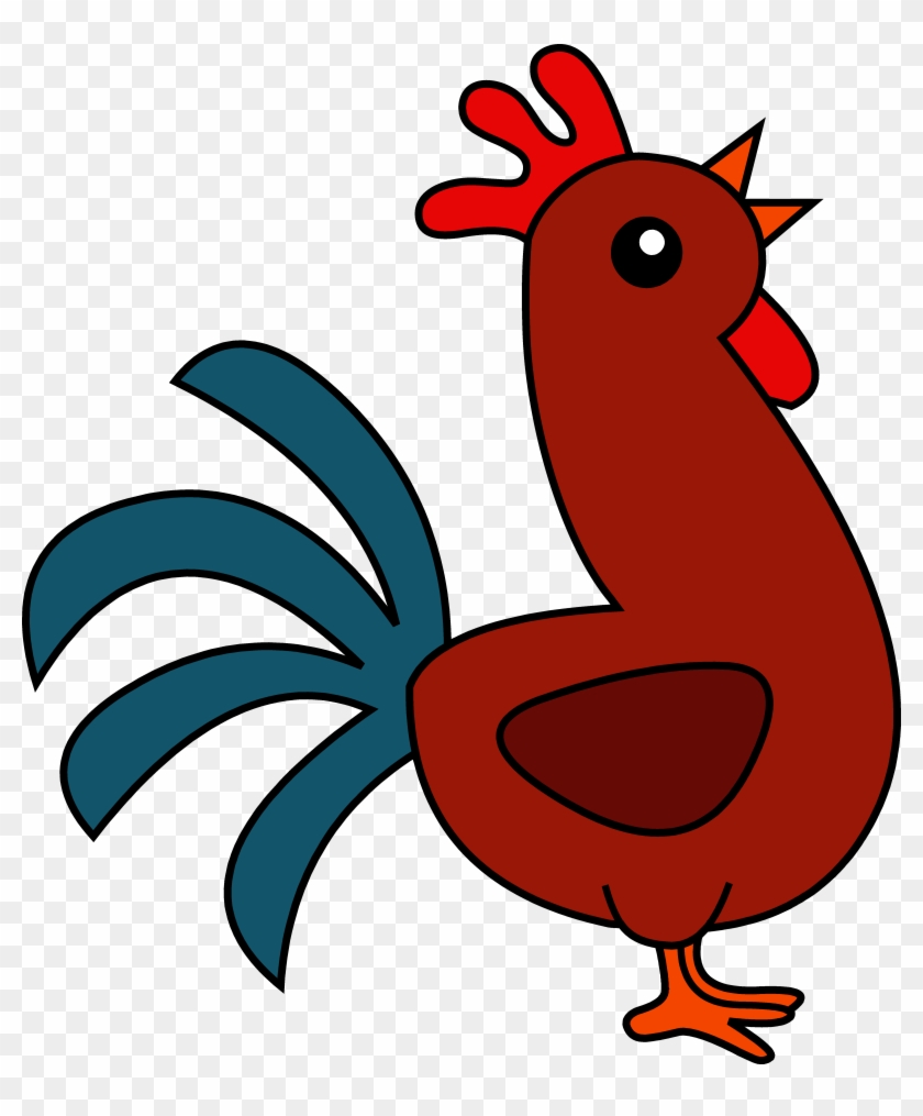 Cute Clipart - Rooster Clipart #17452