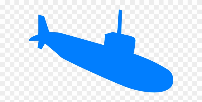 Submarine Clip Art - Submarine Silhouette Clip Art #17428