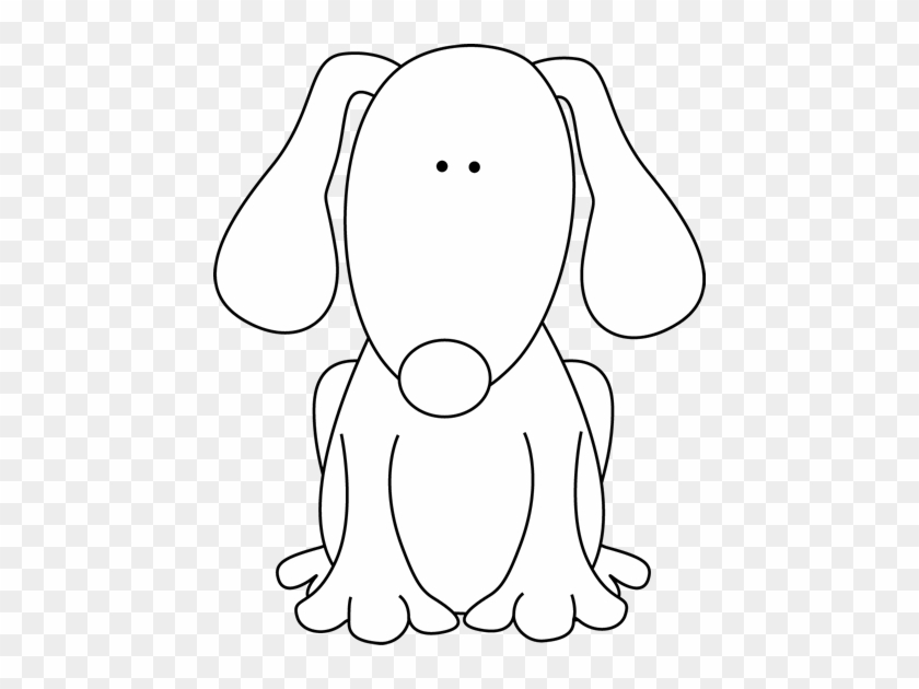 Advertisement - Dog Clipart Black And White #17432
