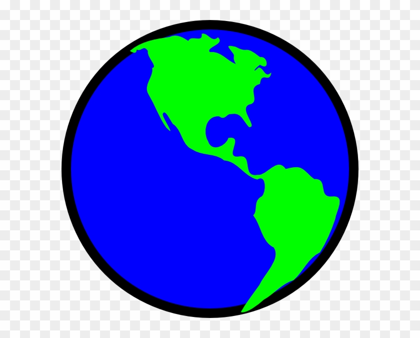 Blue And Green Earth Clip Art At Clker - Blue And Green Earth #17545