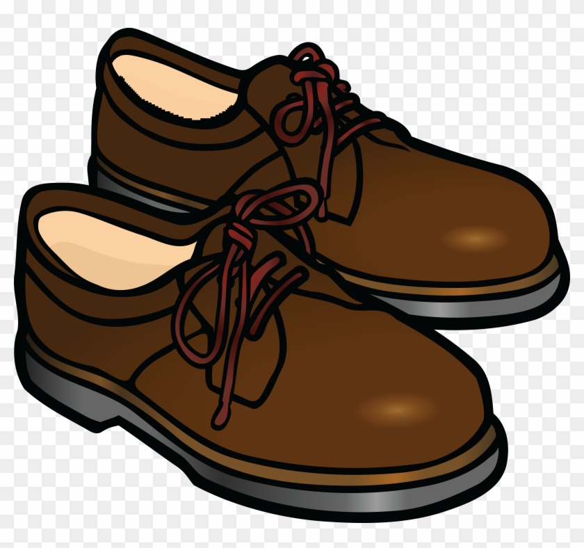 Free Clipart Of A Pair Of Mens Shoes - Shoes Clipart #17561