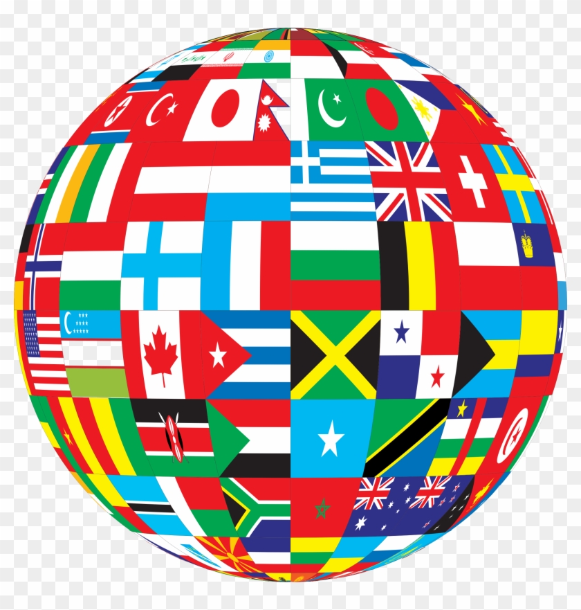 Kenya - Int'l - World Flag Globe Png #17578