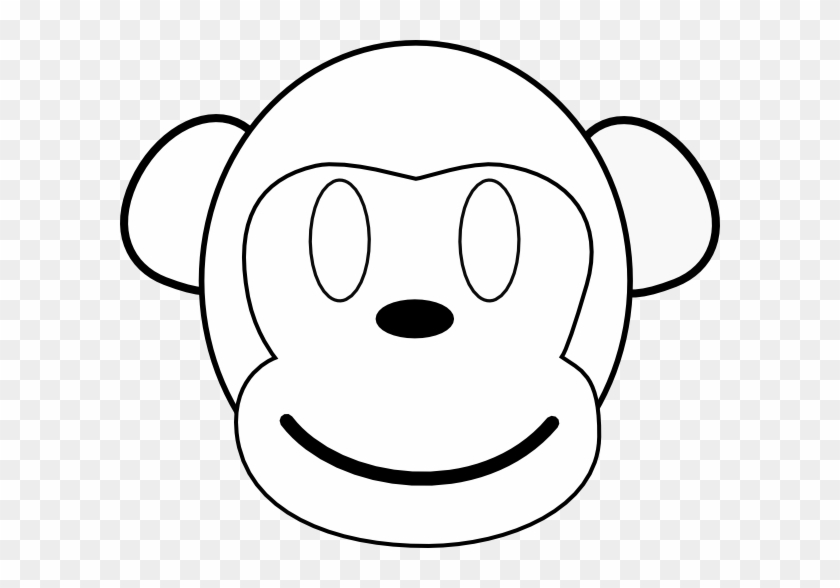 Monkey Face Clipart - Clip Art #17629