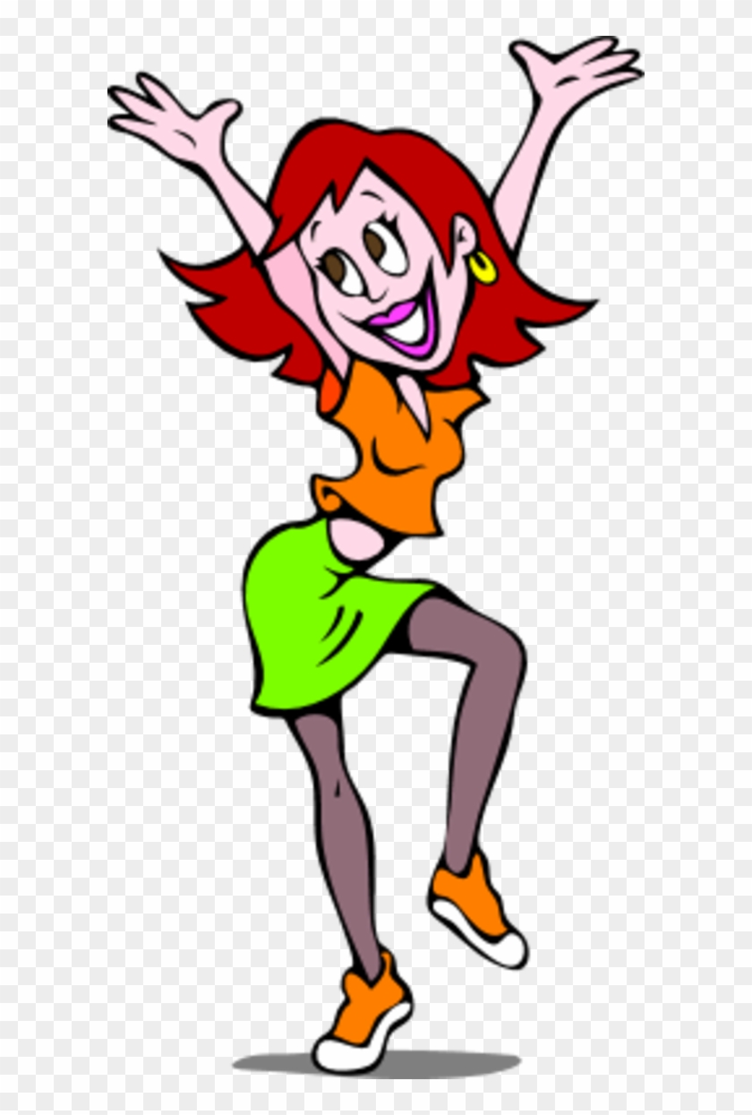 Dance Teacher Clipart - Woman Dancing Clipart #17667