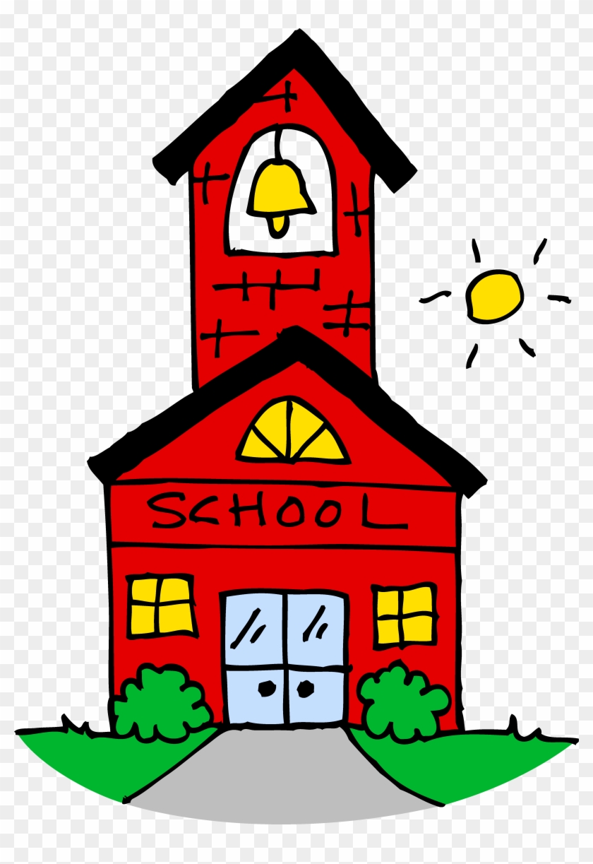 School House Clip Art - Free Clip Art School #17751