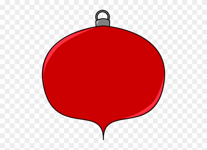 Ornament Clip Art - Red Christmas Ornaments Clipart #17782