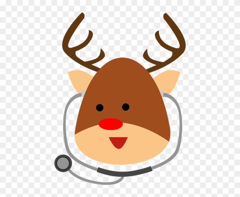 Reindeer, Doctor, Animal, Antlers - Doctor Reindeer #17964