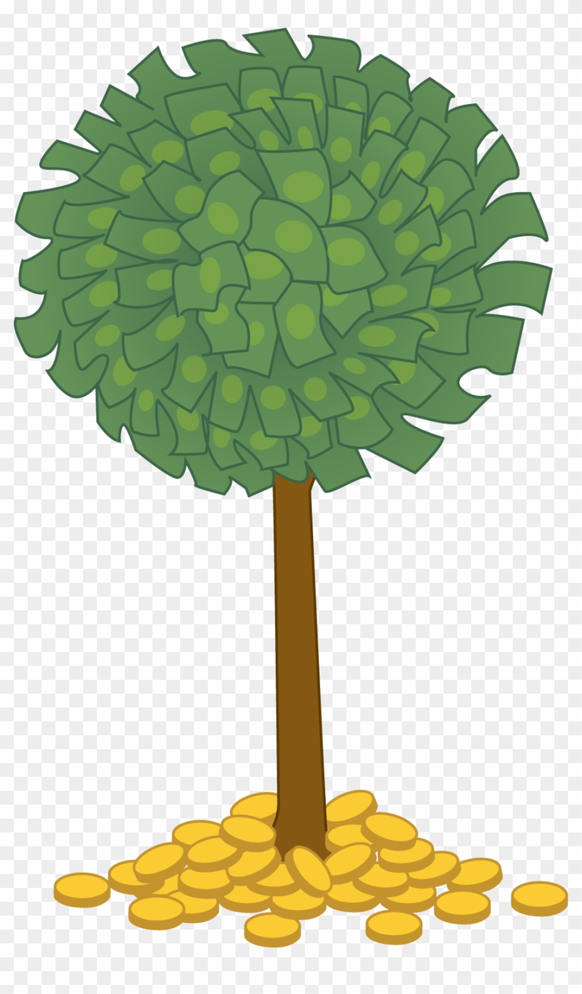 Money Tree Clip Art My Colormist - Money Tree Art Png #17985