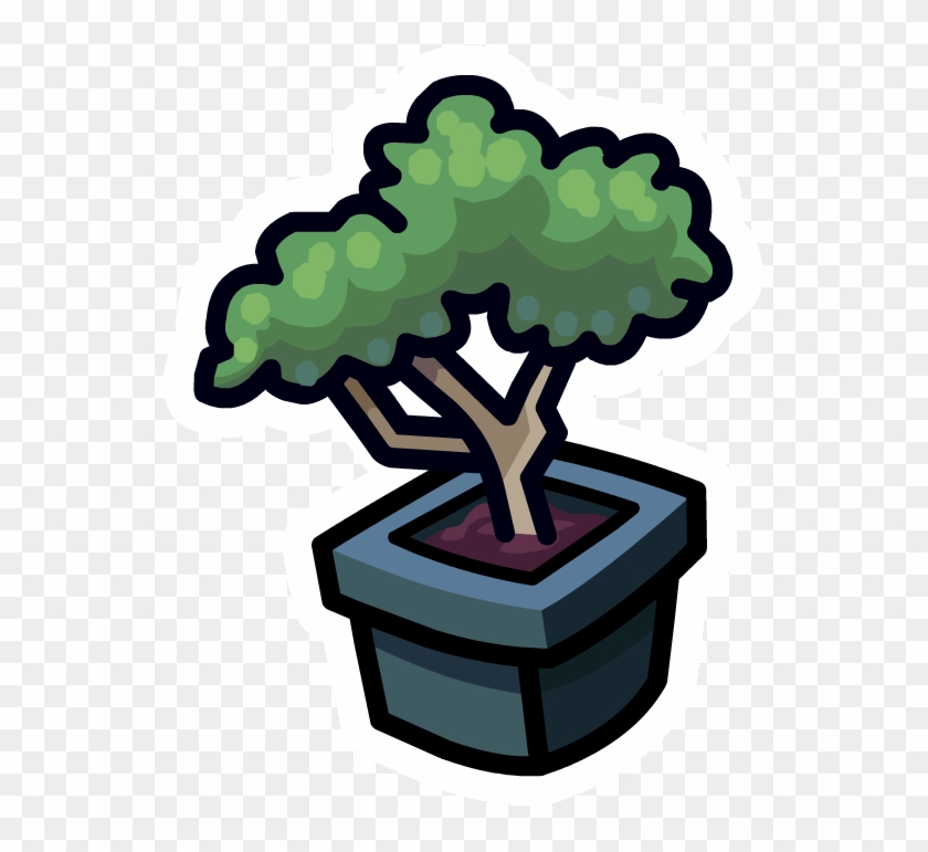 Bonsai Tree Pin - Bonsai #18013