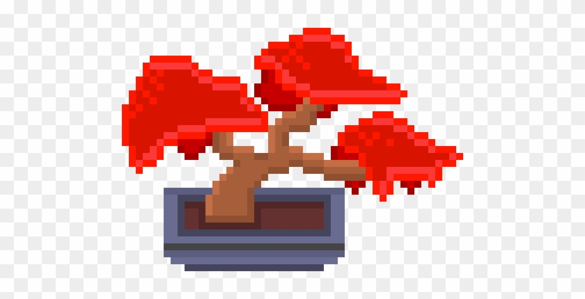 Bonsai Tree - Pixel Art #18015