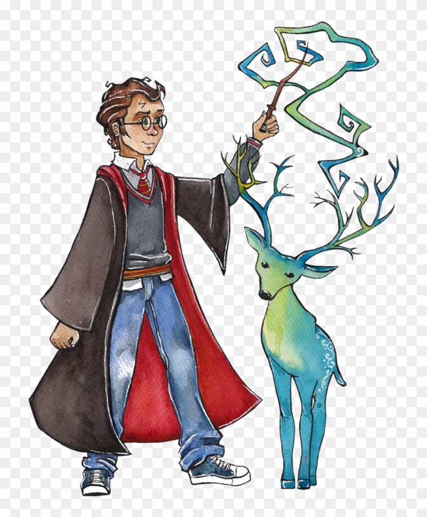 Harry Potter Art By Lily Lu - Harry Potter Art Png #77046