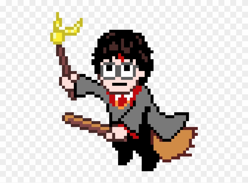 Harry Potter - Harry Potter Pixel Art #77095