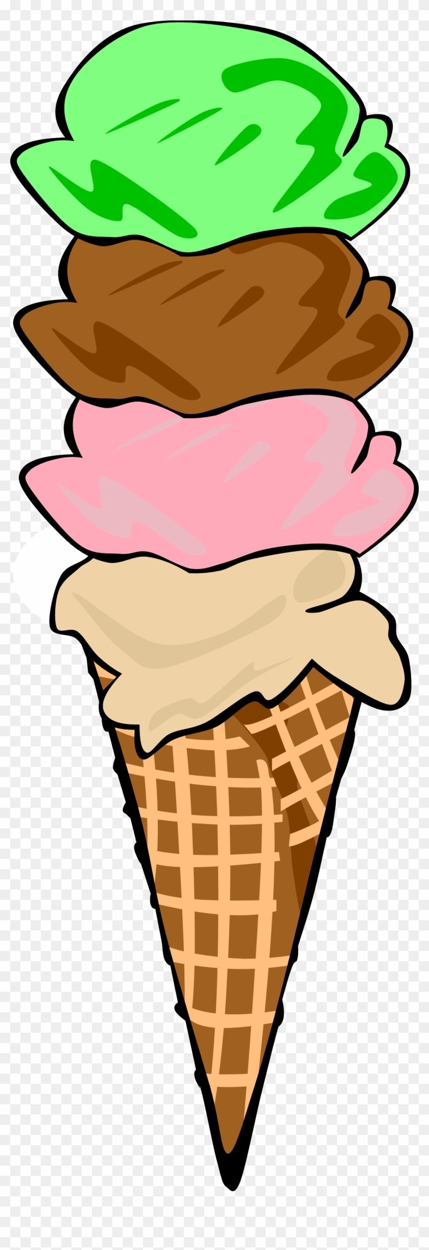 Ice Cream Clipart Free Clipart Free Clipart Image - Ice Cream Cone Clipart #77120