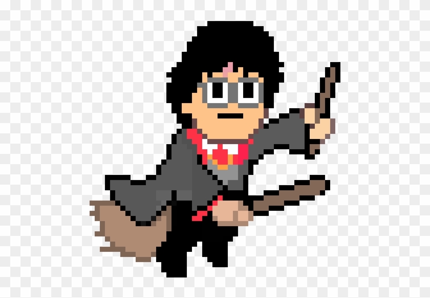 Final Harry Potter - Dessin Pixel Harry Potter #77160