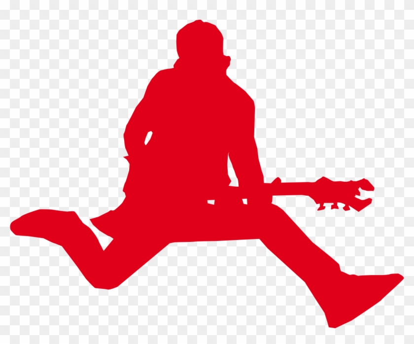 Rock Star With Guitar Clip Art - Rockstar Clip Art #77215