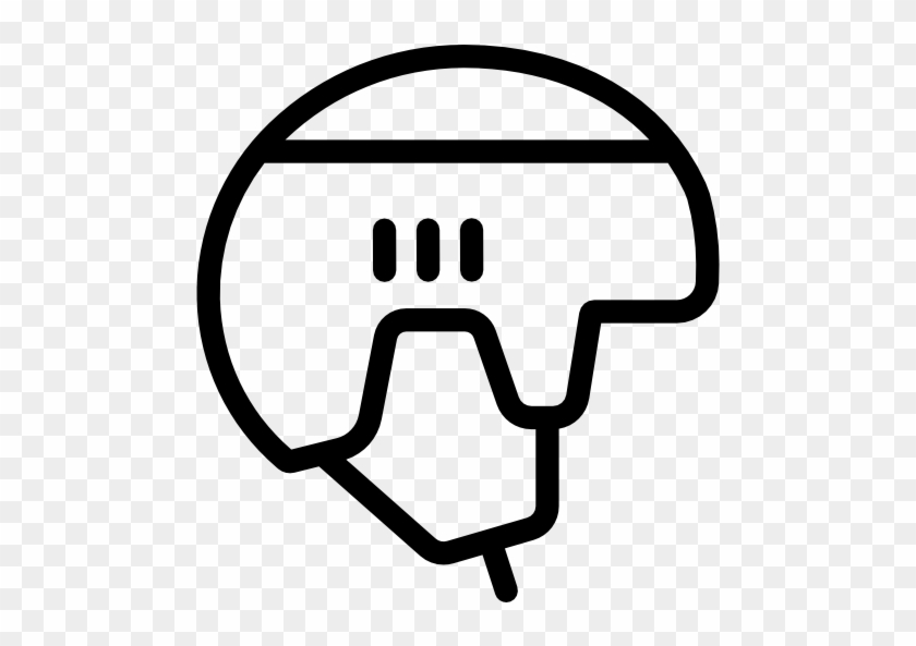 Hockey Helmet Vector - Hockey Helmet Vector #77314