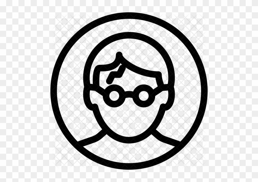 Harry Potter Icon - Profile White Icon Png #77338