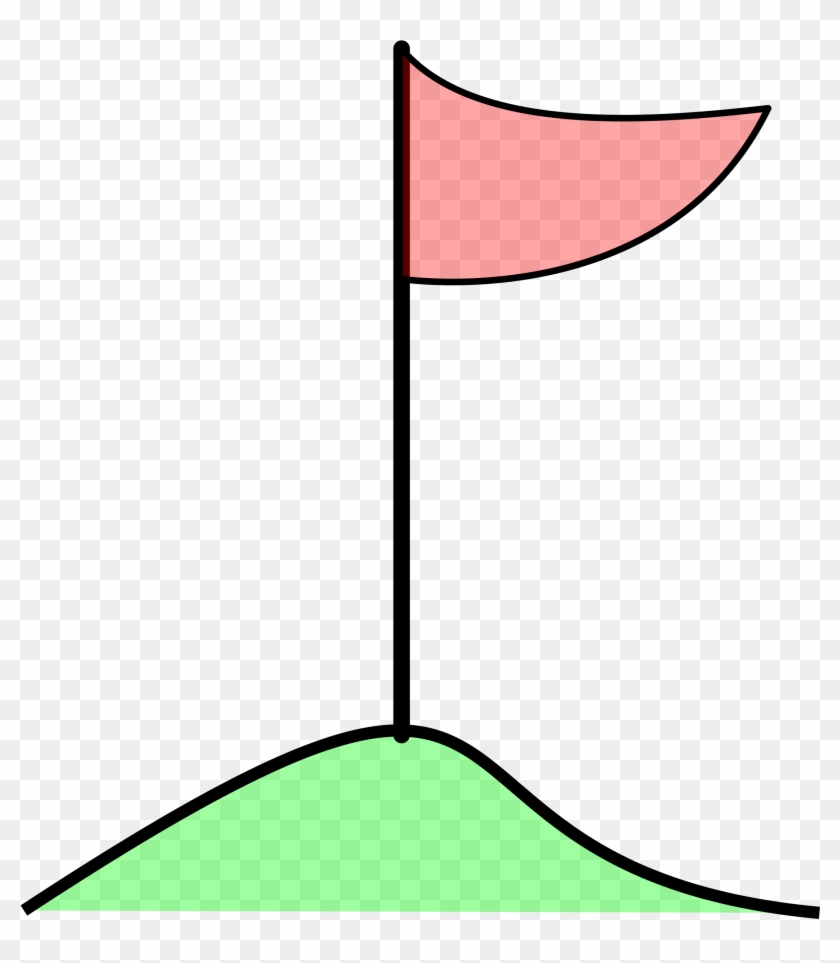 This Free Icons Png Design Of Golf Flag Hole In On - Draw A Golf Flag #77567