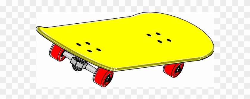 Ice Skate Clipart - Skateboard Clipart #77597