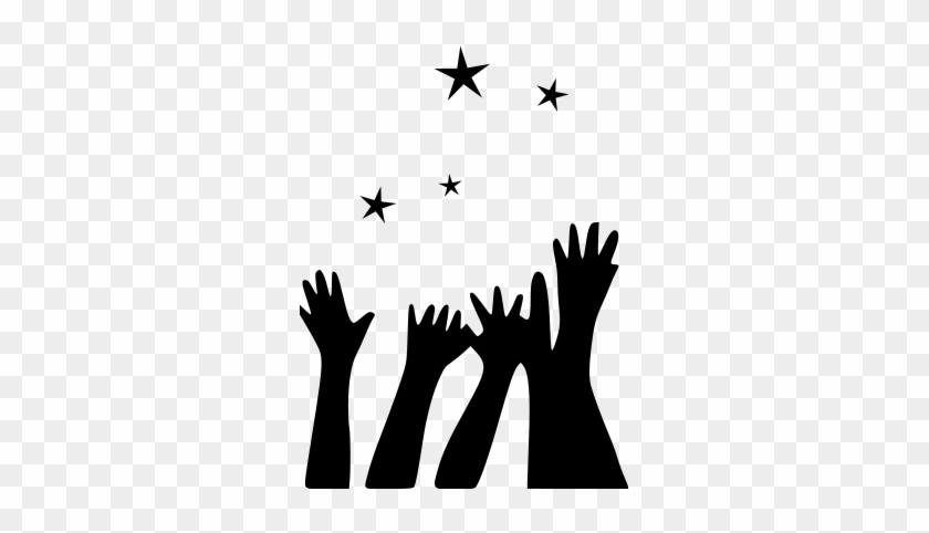 Free Small Reach For Stars - Reaching For The Stars Clip Art #77624