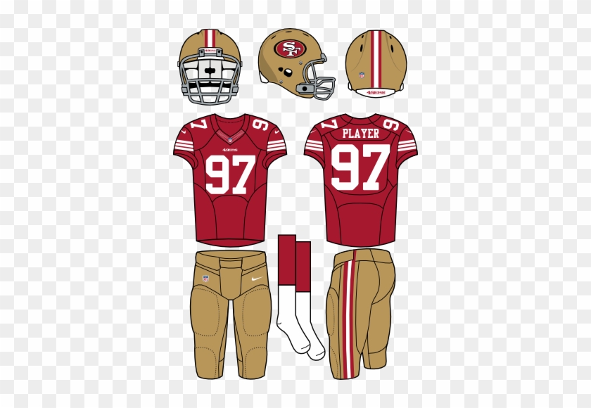 Helmet Clipart 49ers - New Nfl Uniforms 2011 #77888