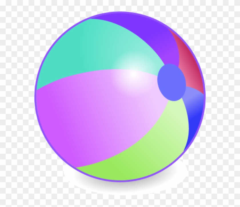 Beach Ball Clip Art - Beach Ball Clipart Transparent #77941