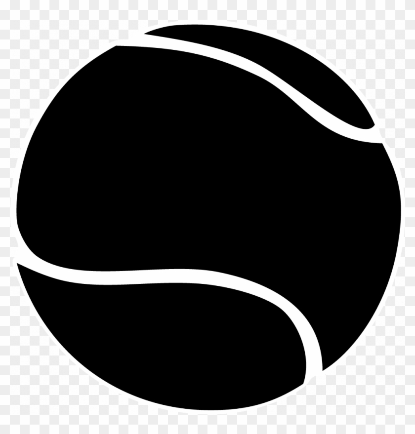 Ball Clip Art - Tennis Ball Clip Art Black And White #77996