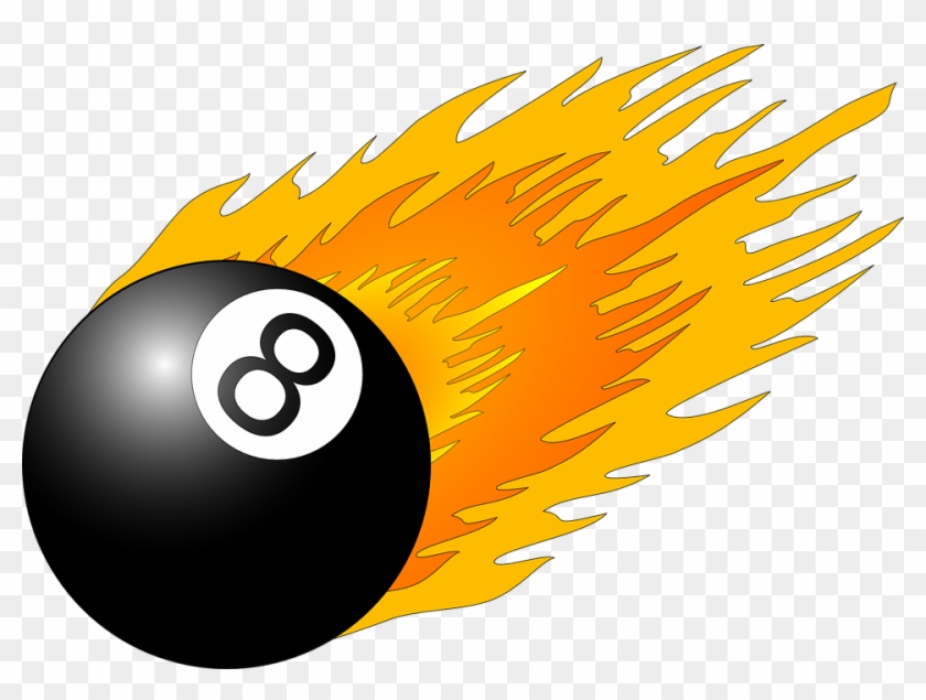 Ball With Flames Clip Art Free Vector - Flames Clip Art #78081