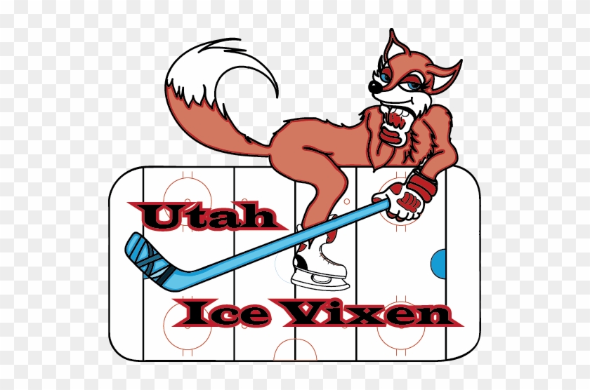 Ice Vixen Red Font - Cartoon #78140