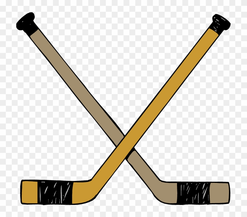 Hockey Sticks Clip Art #78161