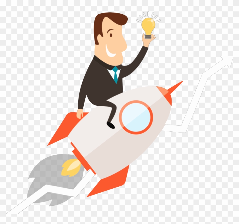 Space Rocket Clip Art Image Search Results Clipart - Man On A Rocket #78246