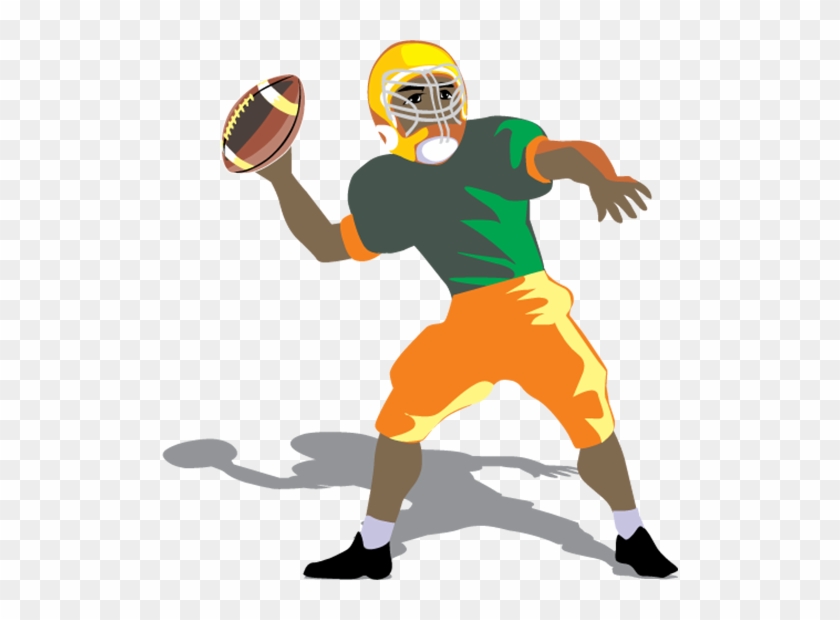 We Offer Both Football And Baseball - Quarterback Clipart #78268