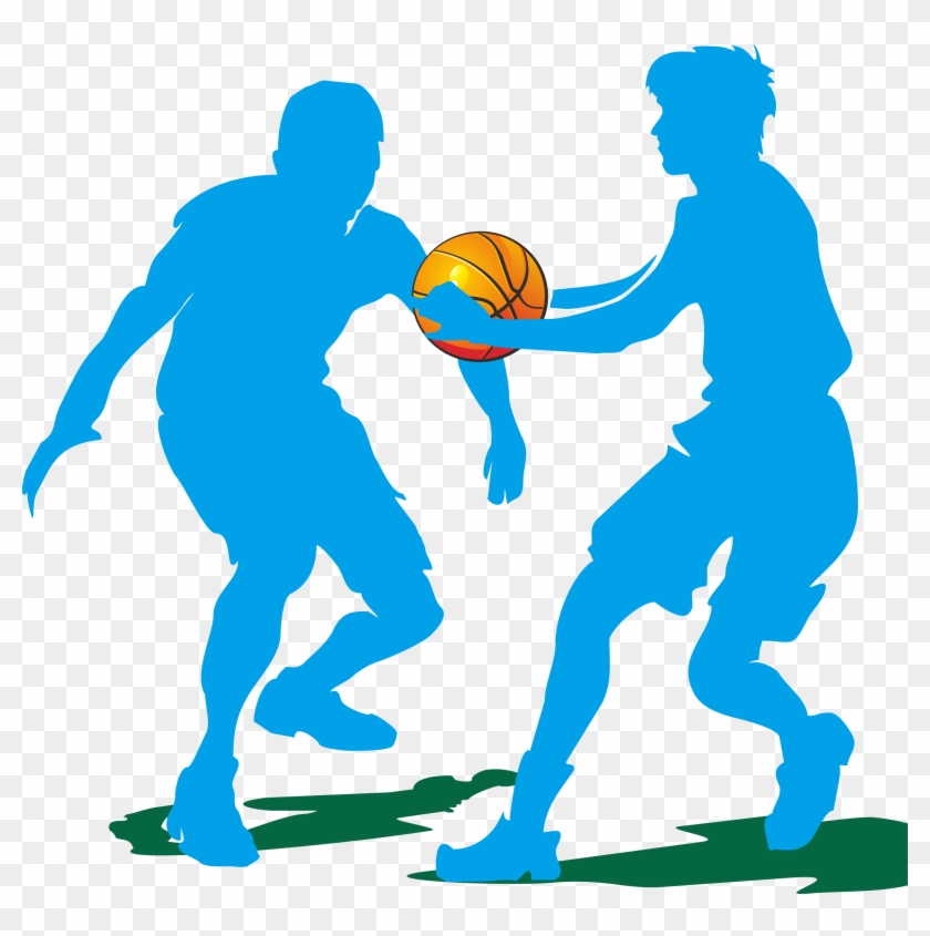 Basketball Silhouette Clip Art - Silhouette Basket Ball Clip Art #78273