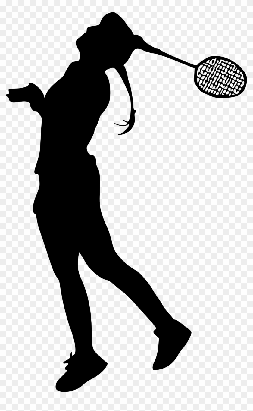 8 Badminton Silhouette - Badminton Png #78302