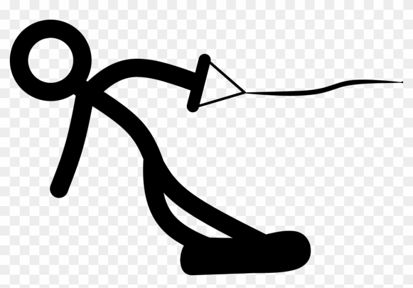 Stick Man, Wakeboard, Wake Boarding - Stick Figure Wakeboarding #78315