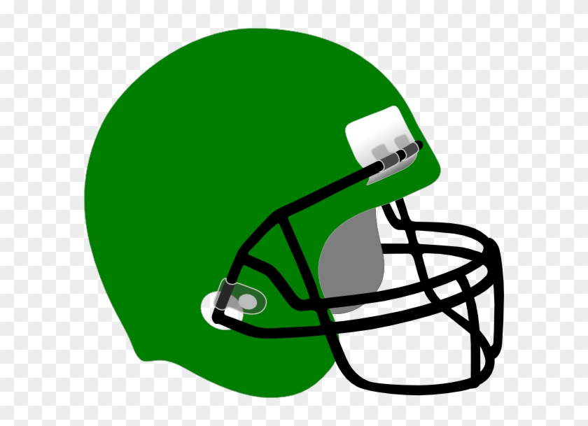 Football Helmet Clip Art - Green Football Helmet Clipart #78378