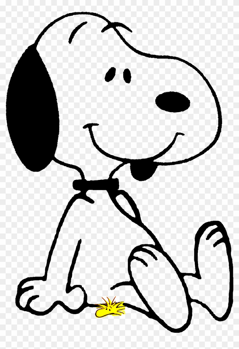 Snoopy Não Percebe Que Está Sentado Em Cima Do Woodstock, - Cartoon #78435