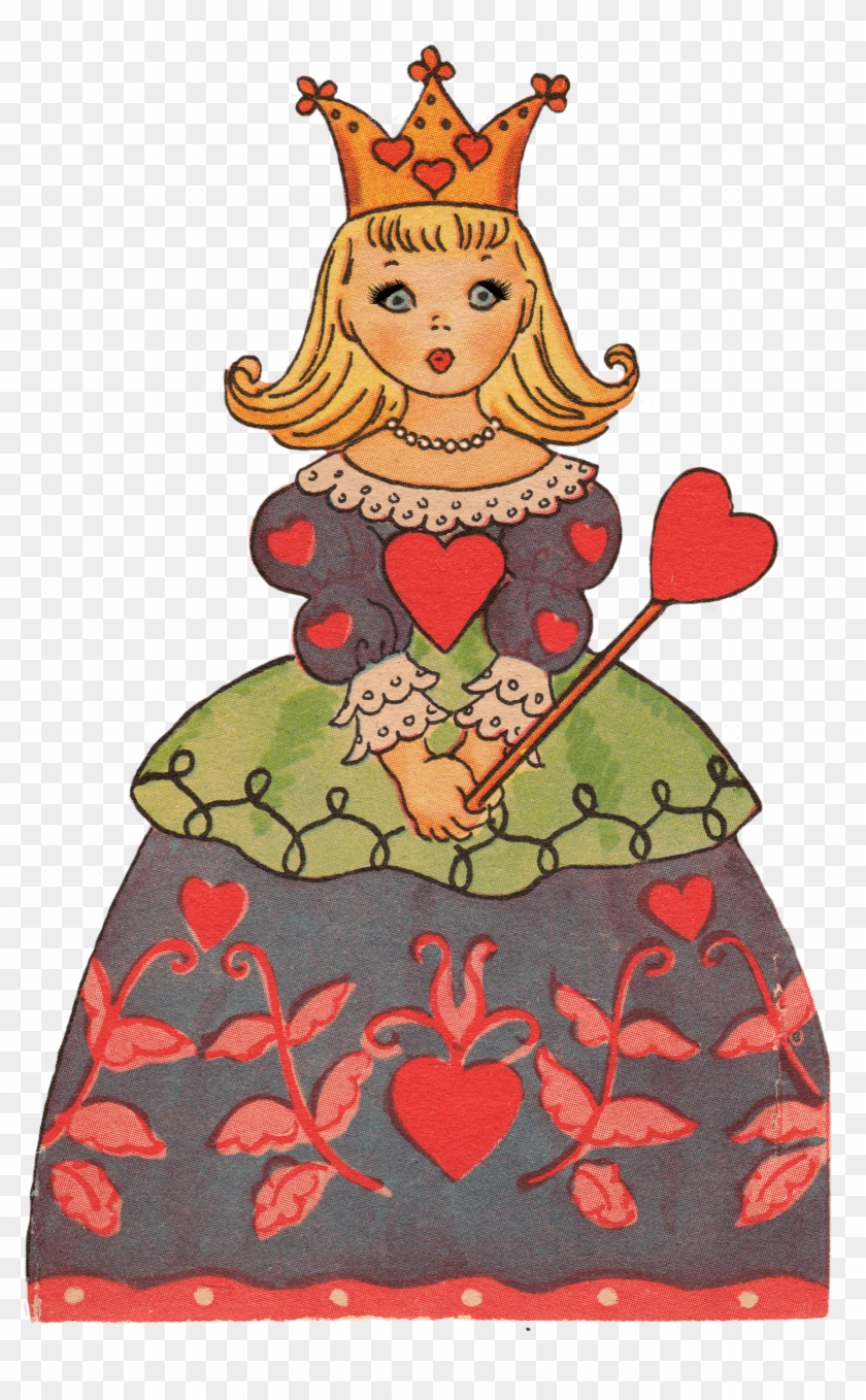 Valentines Day Clip Art Queen Of Hearts Free Pretty - Clipart Images Of Queen #78538