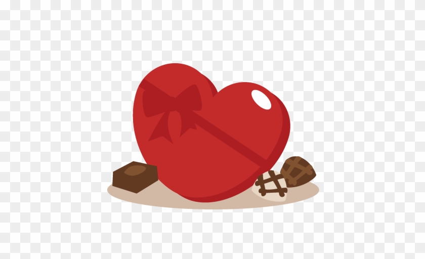 Valentine Chocolate Candy Clipart - Valentines Day Chocolate Png #78567